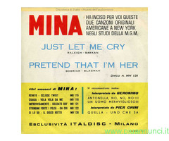 Mina - Just Let Me Cry Pretend That I'm Her