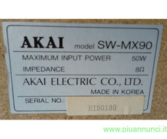 Casse acustiche AKAI 50 watt misure 19 larg. x 21