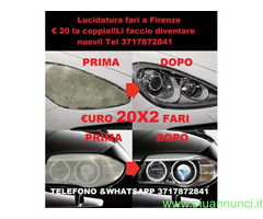 LUCIDATURA FARI A FIRENZE 20€