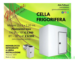 Cella Frigo con monoblocco a libera installazione