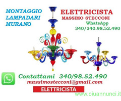 Elettricista lampadario Leroy Merlin