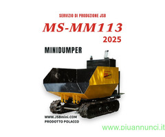 Caricatore-escavatore  MINI DUMPER MS-MM113 JSB