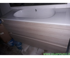 Mobile bagno sospeso 100cm