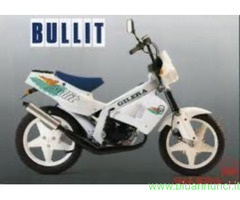 Gilera bullit bianco verde arancione kit adesivi - 2