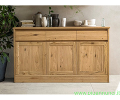 Base credenza in rovere