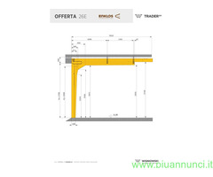 Portone sezionale UniPro 3,120 m x 2,700 m