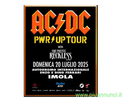 4 biglietti concerto AC/DC Imola 20/07/25 PIT B