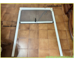 Zanzariera Alluminio A Rullo Pronta 80 x 110