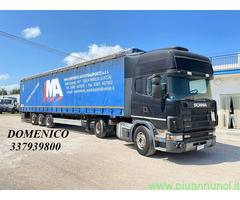 Camion SCANIA 124 420 TRATTORE CON FREN