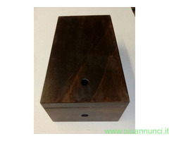 Scatole box in legno 40 x 22 x 15 cm.