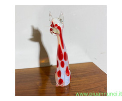 Scultura vetro Murano - Cane vintage anni 70 .