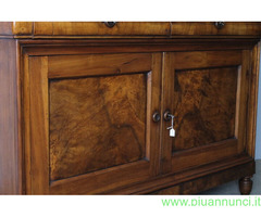 Credenza Carlo X in noce massello primi '800