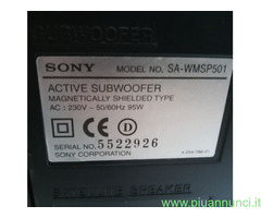 Subwoofer Sony 95 Watt Amplificato da pavimento mi