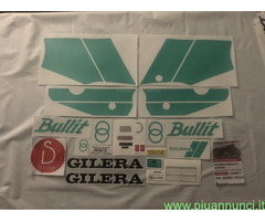 Gilera bullit 1 serie verde kit adesivi nuovi