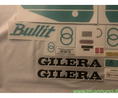 Gilera bullit 1 serie verde kit adesivi nuovi