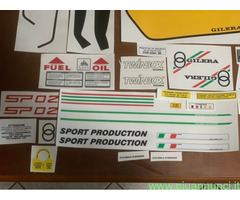 Gilera sp 02 kit adesivi nuovi