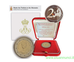 2 euro comm. Monaco 2021, 2022, 2024