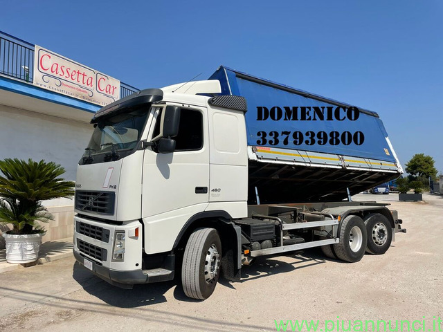 Camion VOLVO FH 12 460 CON CASSONE RIB - 1