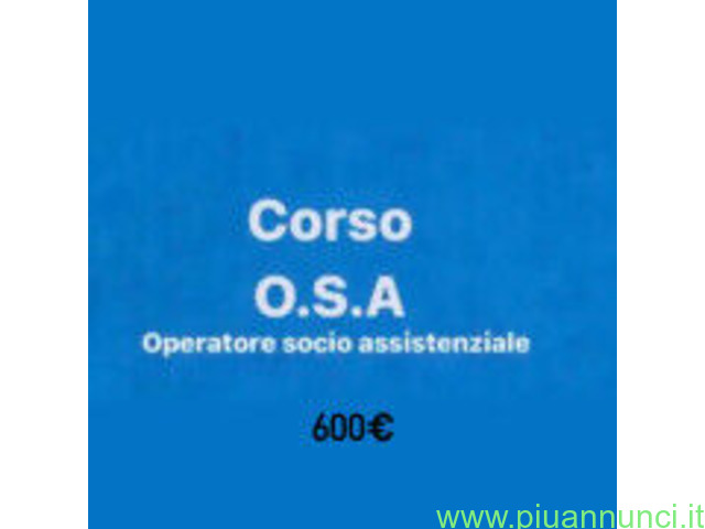 CorsoCORSO O.S.A 100% ON LINE - 1