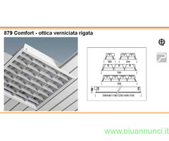 Plafoniera a neon per soffitto Disano 879