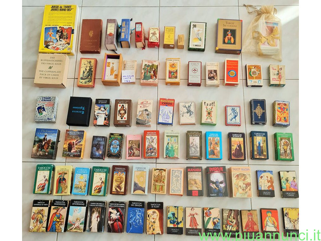 Tarot  Oracoli Sibille vintage . Posso inviare ele - 1