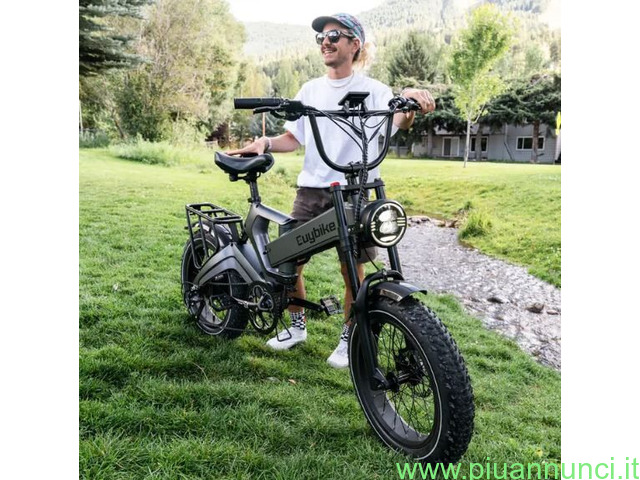 K6 Pro (K6F) Long Range Fat Tire Electric Bike - 1